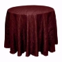 Delano Crinkle Taffeta Round Tablecloth