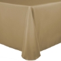 Basic Poly Banquet Tablecloth - Camel