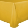Basic Poly Banquet Tablecloth - Goldenrod