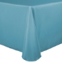Basic Poly Banquet Tablecloth - Turquoise