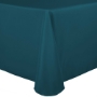 Basic Poly Banquet Tablecloth - Teal