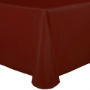 Basic Poly Banquet Tablecloth -  Terracotta