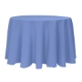 Basic Poly Round Tablecloth - Periwinkle