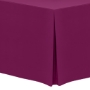 Raspberry, Basic Poly Fitted Tablecloths