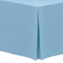 Light Blue, Basic Poly Fitted Tablecloths