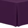 Aubergine, Basic Poly Fitted Tablecloths