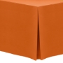 Orange, Basic Poly Fitted Tablecloths