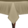 Basic Poly Square Tablecloth - Camel