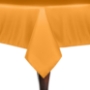 Basic Poly Square Tablecloth - Neon Orange