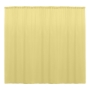 Basic Polyester Cornsilk Backdrop Drape