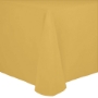 Spun Poly Banquet Tablecloth - Gold