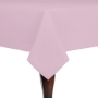 Spun Poly Square Tablecloth - Light Pink