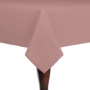 Spun Poly Square Tablecloth - Dusty Rose