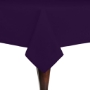 Spun Poly Square Tablecloth - Purple