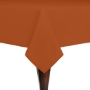 Spun Poly Square Tablecloth - Orange