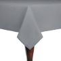 Spun Poly Square Tablecloth - Grey