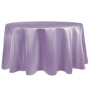 Lilac, Duchess Matte Satin Round Tablecloth