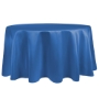 Cobalt, Duchess Matte Satin Round Tablecloth
