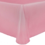 Peppermint Pink, Duchess Matte Satin Banquet Tablecloth