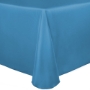 Turquoise, Duchess Matte Satin Banquet Tablecloth