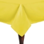 Lemon, Duchess Matte Satin Square Tablecloth