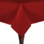 Red, Duchess Matte Satin Square Tablecloth