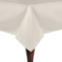 Ivory, Duchess Matte Satin Square Tablecloth