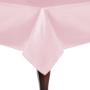 Ice Pink, Duchess Matte Satin Square Tablecloth