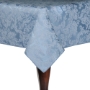 Slate Blue, Miranda Damask Square Tablecloth