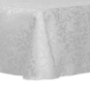White, Somerset Damask Banquet Tablecloth