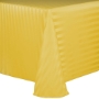 Poly Stripe Banquet Tablecloth - Goldenrod