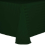 Poly Stripe Banquet Tablecloth - Forest