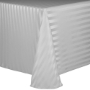 Poly Stripe Banquet Tablecloth - Grey