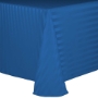 Poly Stripe Banquet Tablecloth - Cobalt