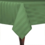 Poly Stripe Square Tablecloth - Sage
