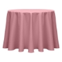 Dusty Rose, Twill Round Tablecloth