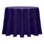 Purple, Twill Round Tablecloth
