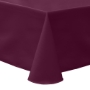 Burgundy, Twill Banquet Tablecloth