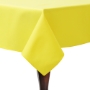 Lemon, Twill Square Tablecloth