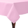 Light Pink, Twill Square Tablecloth