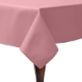 Dusty Rose, Twill Square Tablecloth