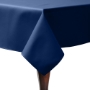 Navy, Twill Square Tablecloth