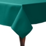 Teal, Twill Square Tablecloth