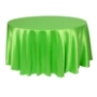 Lime, Fandango Herringbone Weave Round Tablecloth