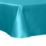 Turquoise, Fandango Herringbone Weave Banquet Tablecloth