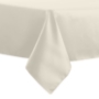 Ivory, Fandango Herringbone Weave Square Tablecloth