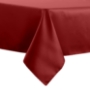 Holiday Red, Fandango Herringbone Weave Square Tablecloth