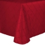 Bombay Pintuck Taffeta  Banquet Tablecloth - Red