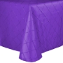Bombay Pintuck Taffeta  Banquet Tablecloth - Purple