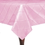Bombay Pintuck Taffeta  Square Tablecloth - Bubblegum